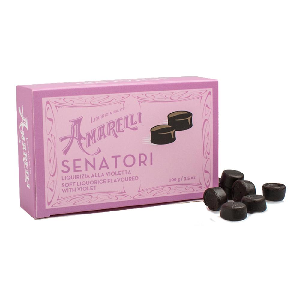 Senatori Amarelli Liquirizia Gommosa alla Violetta 100 g Caramelle