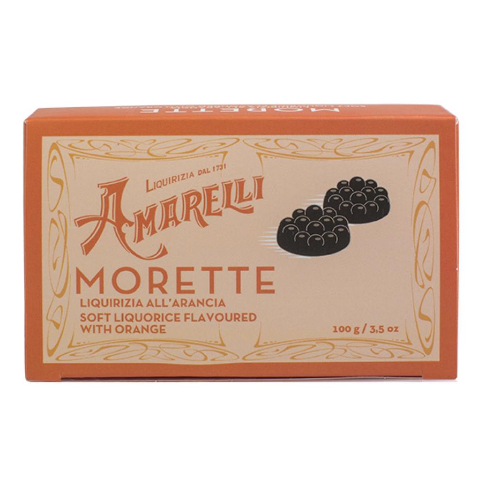 Liquirizia Gommosa Scatoletta Arancione 100 G g Caramelle