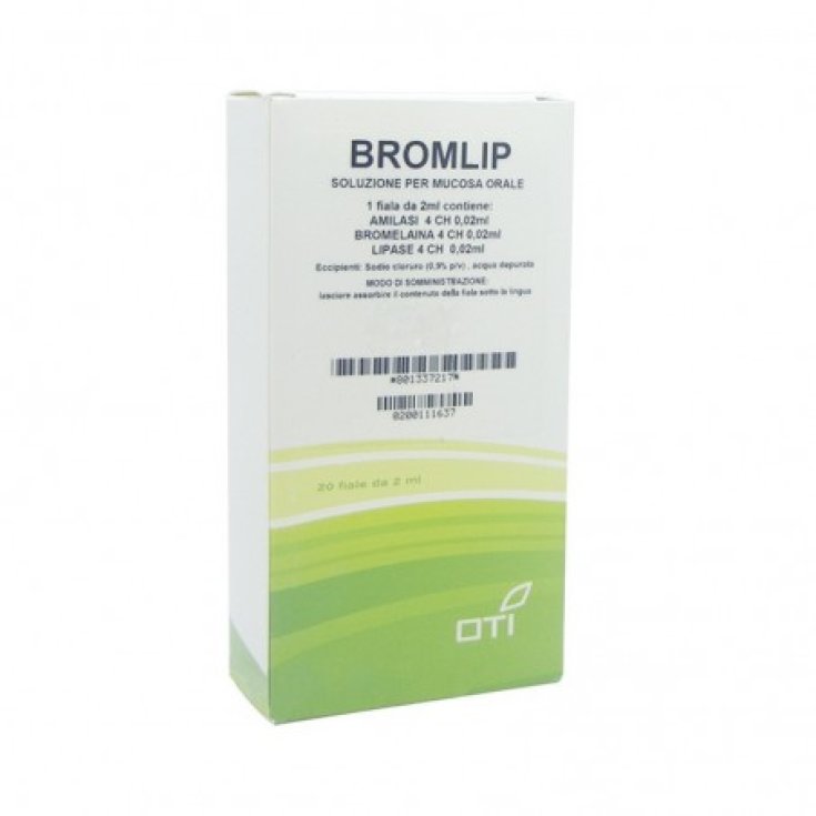 Oti Bromlip Medicinale Omeopatico 20 Fiale 2 ml — confronto prezzi