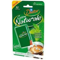 Dietor Cuore Naturale Dolcificante 90 Compresse — confronto prezzi