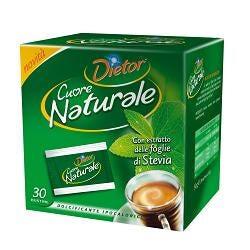 Dietor Cuore Naturale Dolcificante 30 Bustine — confronto prezzi