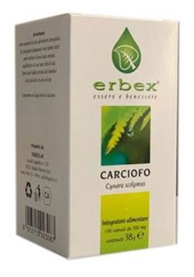 Erbex Carciofo Capsule 38 g Compresse