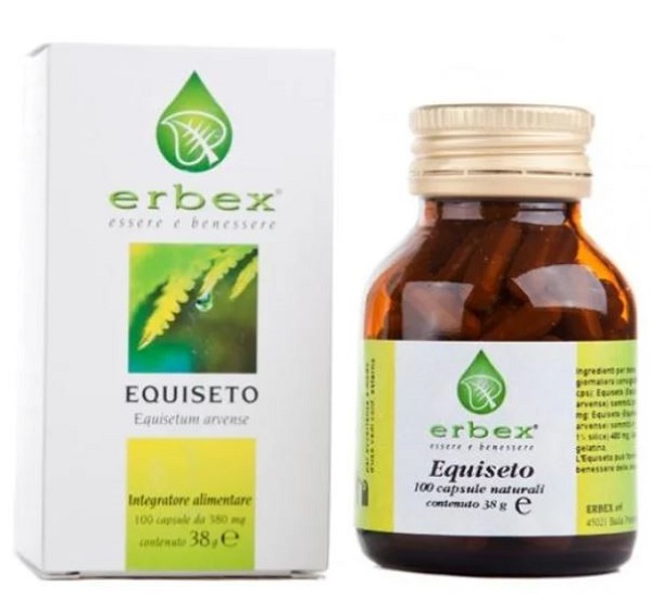 Erbex Equiseto Integratore Alimentare, 100 Capsule