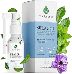 Erbex Selagol Soluzione Orale 30 ml Spray — confronto prezzi