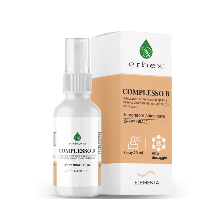 Complesso B Integratore Di Vitamine Del Gruppo B Ad Alto Dosaggio Spray Orale 20ml