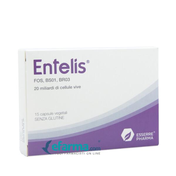 Entelis Integratore Fermenti Lattici 15 Capsule