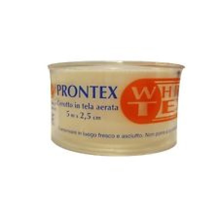 Safety White Tex Cerotto In Tela per Fissaggio Medicazioni 5cm x 5m