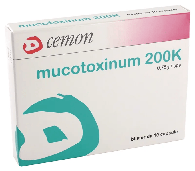 Cemon Mucotoxinum 200K 10 Capsule Medicinale Omeopatico