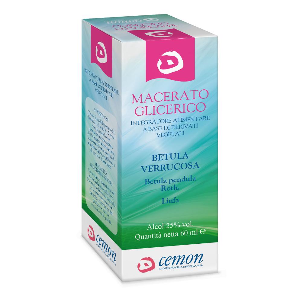 Betula verrucosa linfa macerato glicerico 60 ml