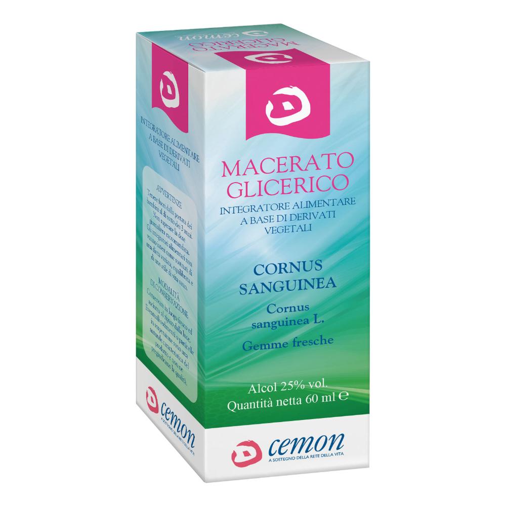 Cemon Cornus Sanguinea Gemme Fresche 60 ml Integratore Alimentare Gemmoderivato per Microcircolo — confronto prezzi