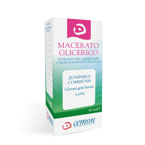 Cemon Cemon Juniperus Chinensis Getti Macerato Glicerico 60 ml