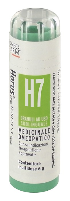 Horus H7 Rimedio Omeopatico Granuli Multidose 6 Grammi — confronto prezzi