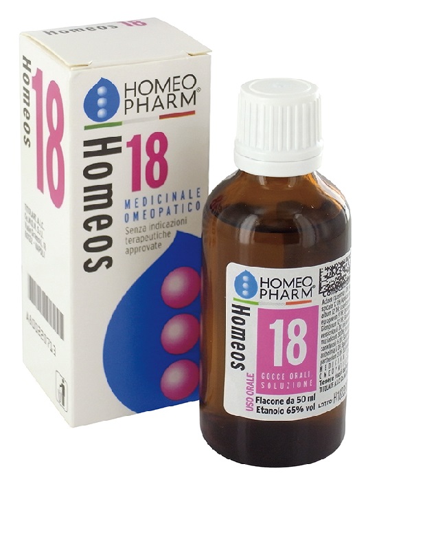 HOMEOS 18 GTT 50ML HOMEOPHARM — confronto prezzi