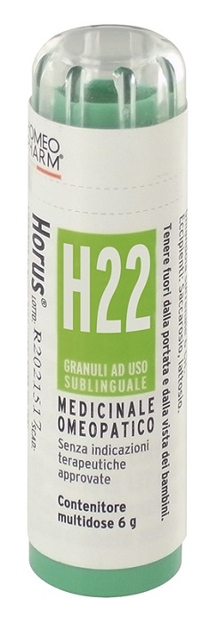 Horus H22 Rimedio Omeopatico Granuli Multidose 6 Grammi — confronto prezzi