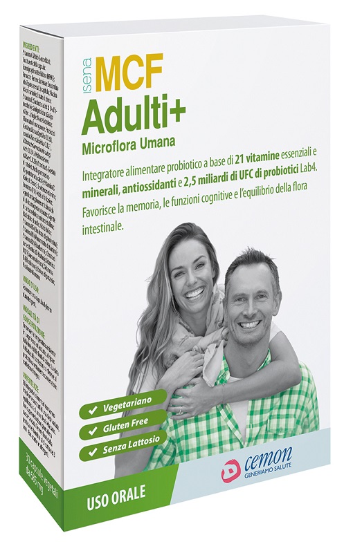 Microflor Adulti + Integratore per la Memoria e Funzioni Cognitive 30 Capsule Vegetali — confronto prezzi
