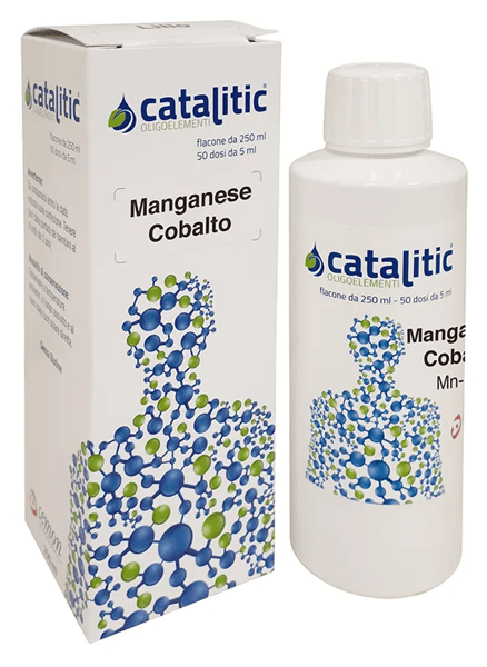 Cemon Manganese Cobalto (Mn-Co) Oligoelemento Catalitico 250 ml Integratore Alimentare per Equilibrio Neurovegetativo