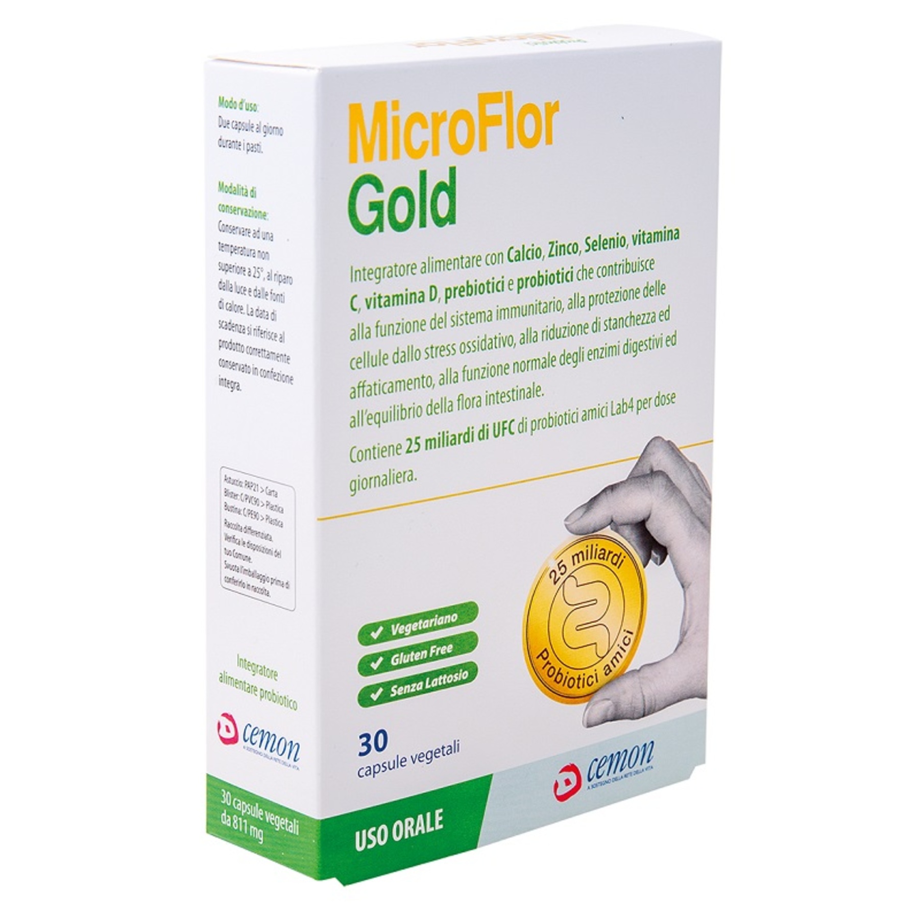 Microflor gold 30 capsule — confronto prezzi
