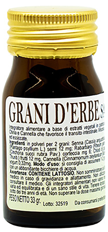 Grani d'erbe lact ac compresse 33g