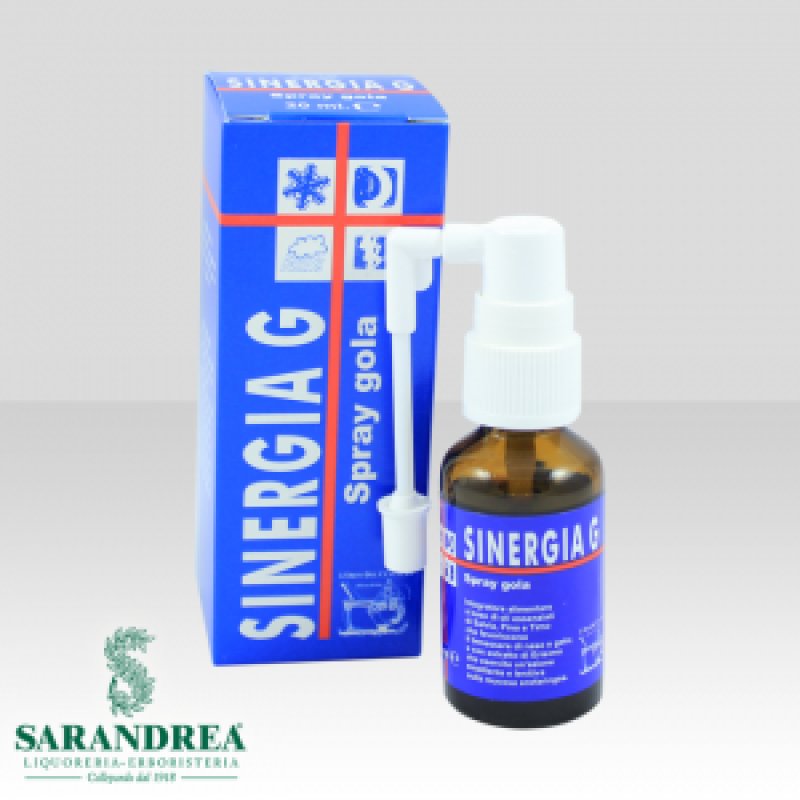 Sinergi G Gola Spray Integratore Pre Il Benessere Di Naso E Gola 20ml
