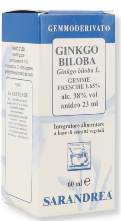 GINGKO BILOBA MG 60ml SARAND. — confronto prezzi