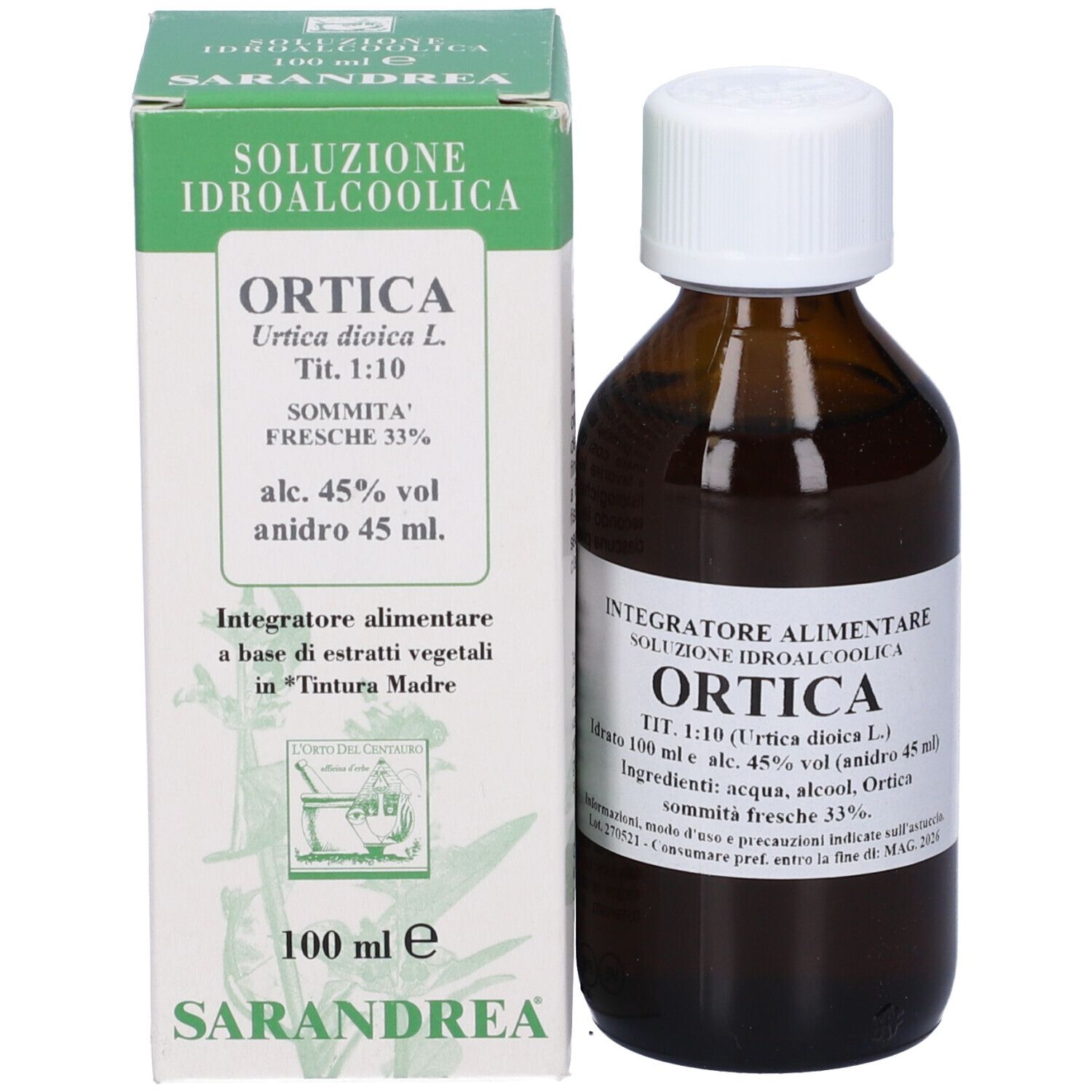 Ortica Integratore Depurativo Diuretico E Remineralizzante Gocce Orali 100ml