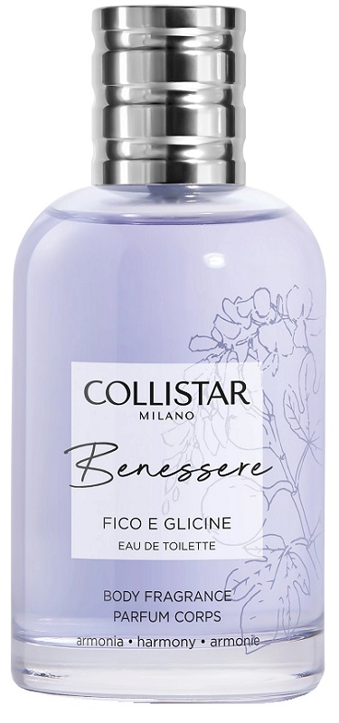 Collistar Benessere Fico E Glicine Eau De Toilette Unisex Natural Spray 100ml