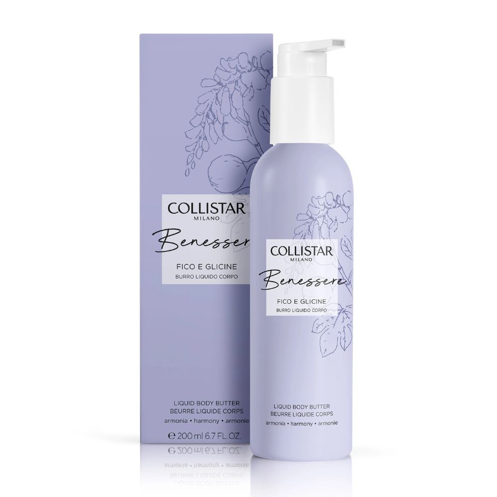 Collistar Benessere Fico E Glicine Burro Liquido Corpo Nutriente 200ml
