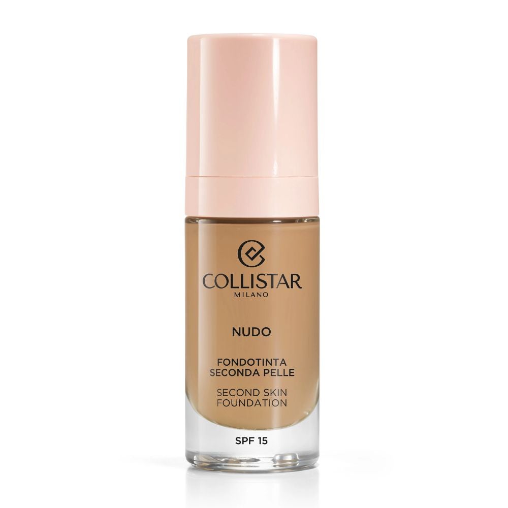 Collistar Nudo Fondotinta Seconda Pelle Colore 3G Naturale Dorato, 30ml