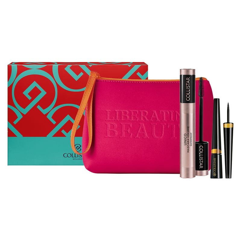 Collistar Cofanetto Con Mascara + Eyeliner + Bag