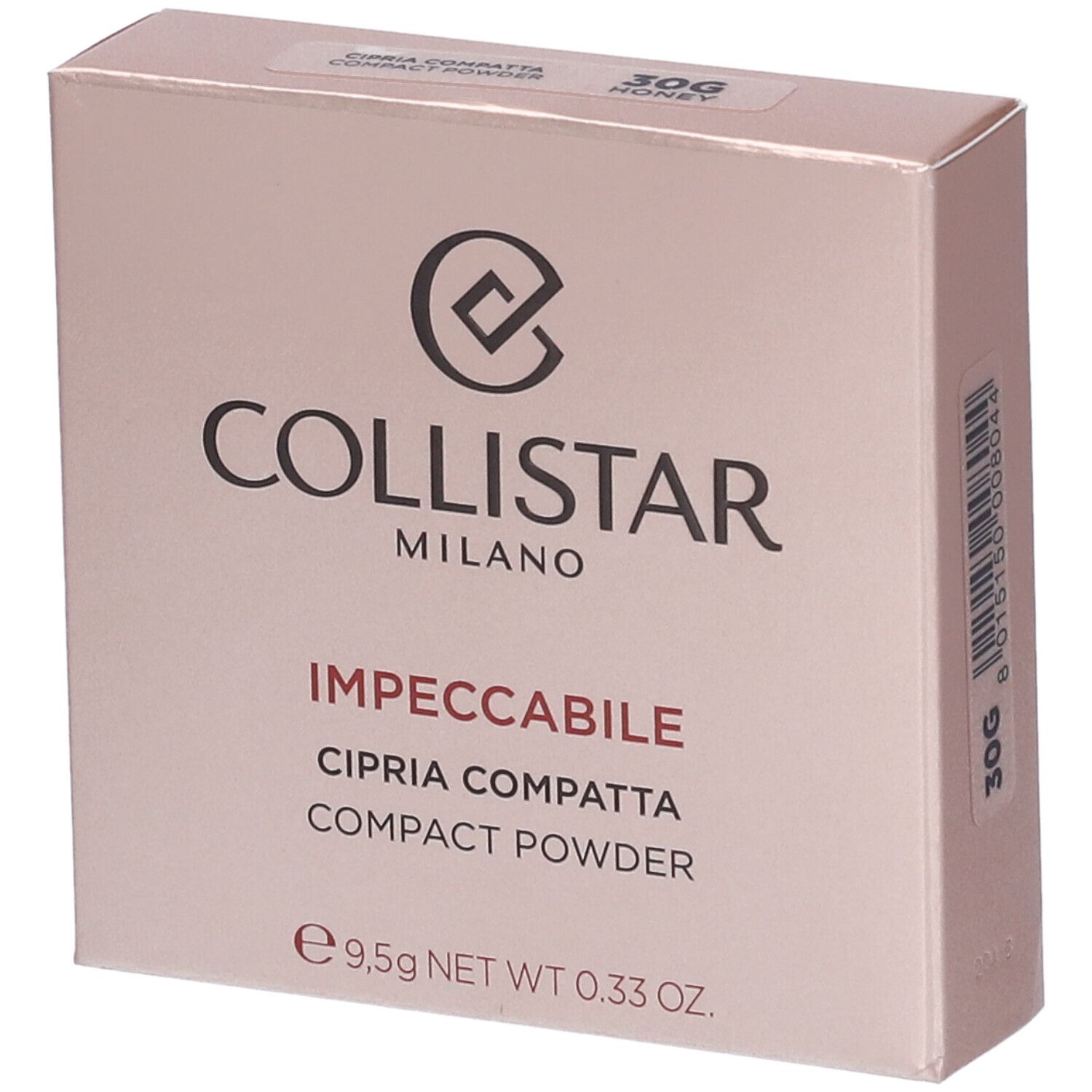 Collistar Cipria Compatta Impeccabile Tonalitá 30G Honey 1 pz Make up