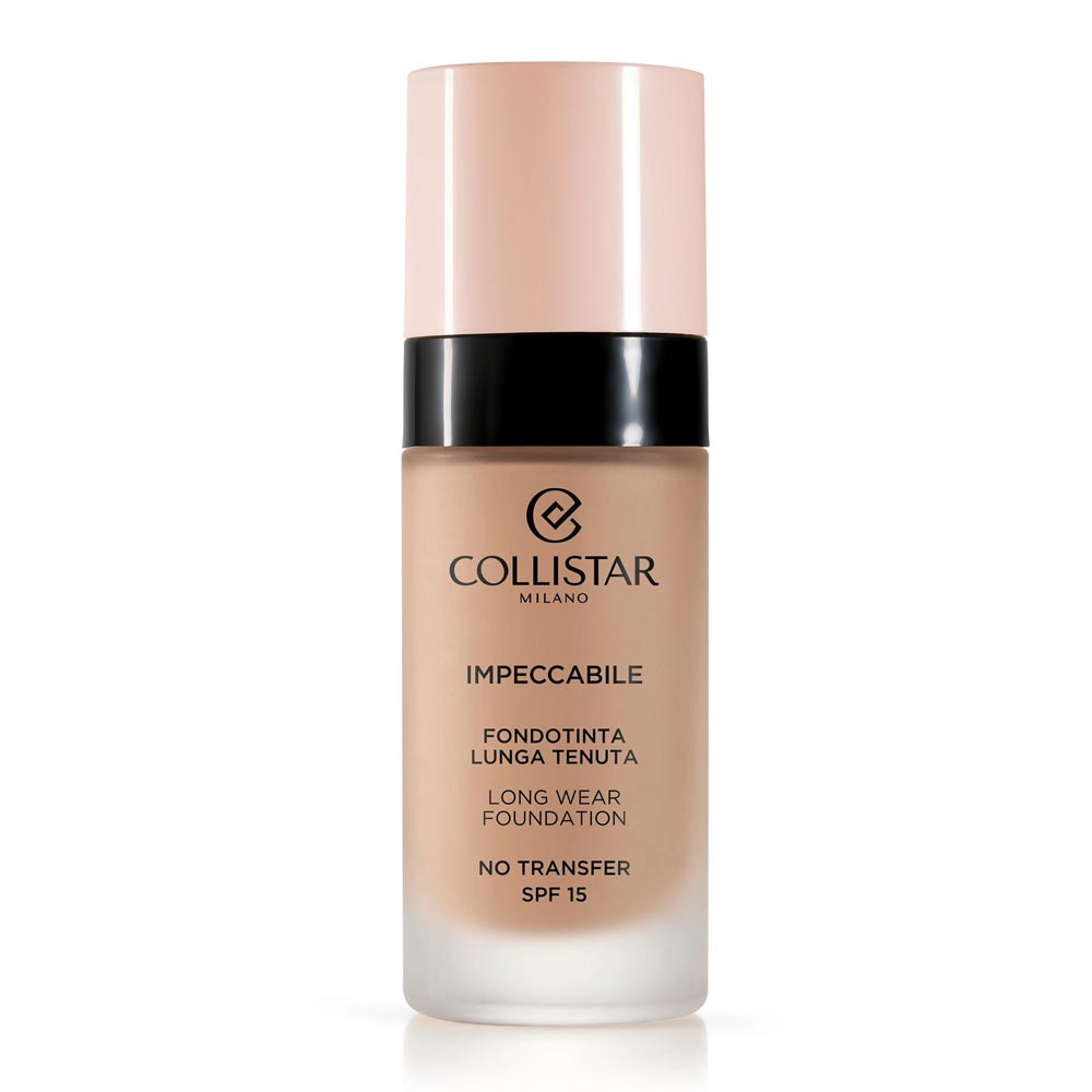 Collistar Impeccabile - Fondotinta Liquido SPF15 n.4R Sabbia Rosata, 30ml