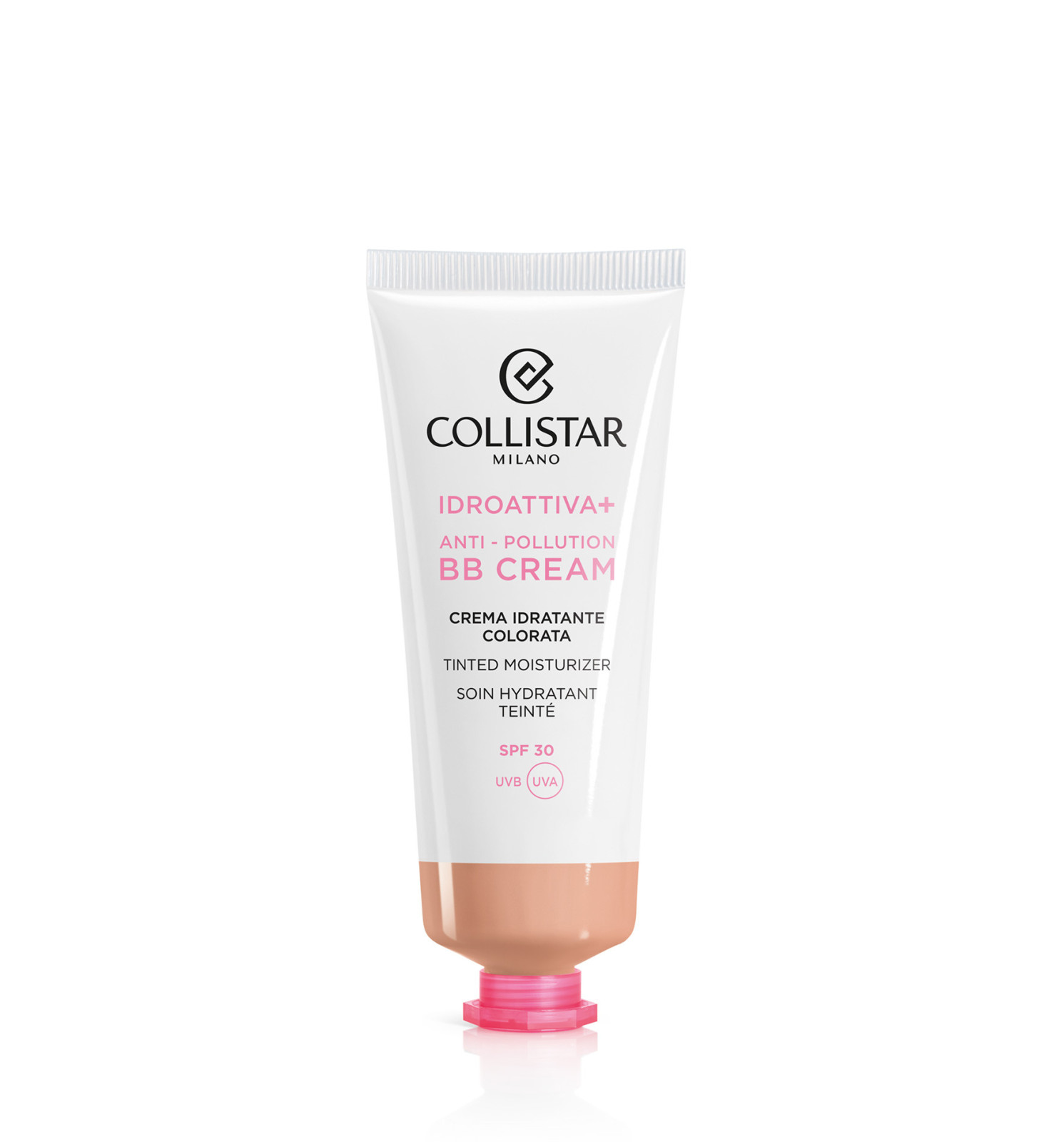 COLLISTAR - Idroattiva+ Anti Pollution BB Cream SPF30 - Crema Idratante Colorata 50 Ml - Medio