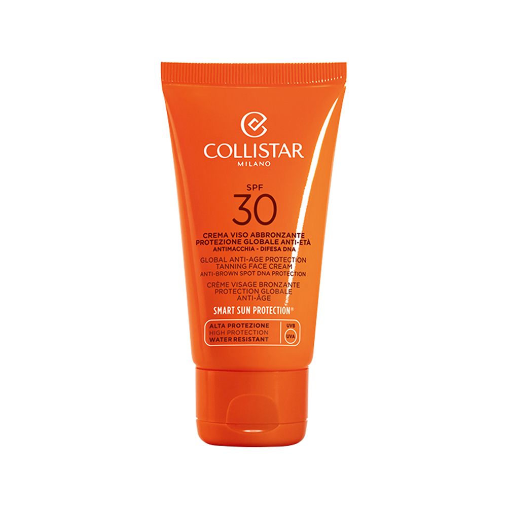 Collistar Crema Viso Abbronzante Protezione Globale Anti-età Spf 30 50 ml — confronto prezzi