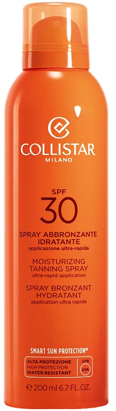 Maxi-taglia spray abbronzante idratante applicazione ultra-rapida 30 200 ml