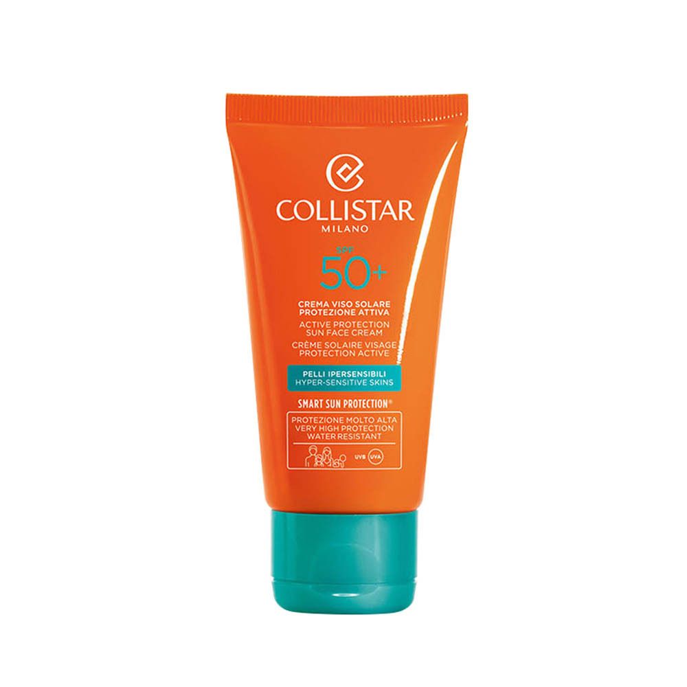 Collistar Crema Viso Solare Protezione Attiva SPF 50+ 50 ml solare