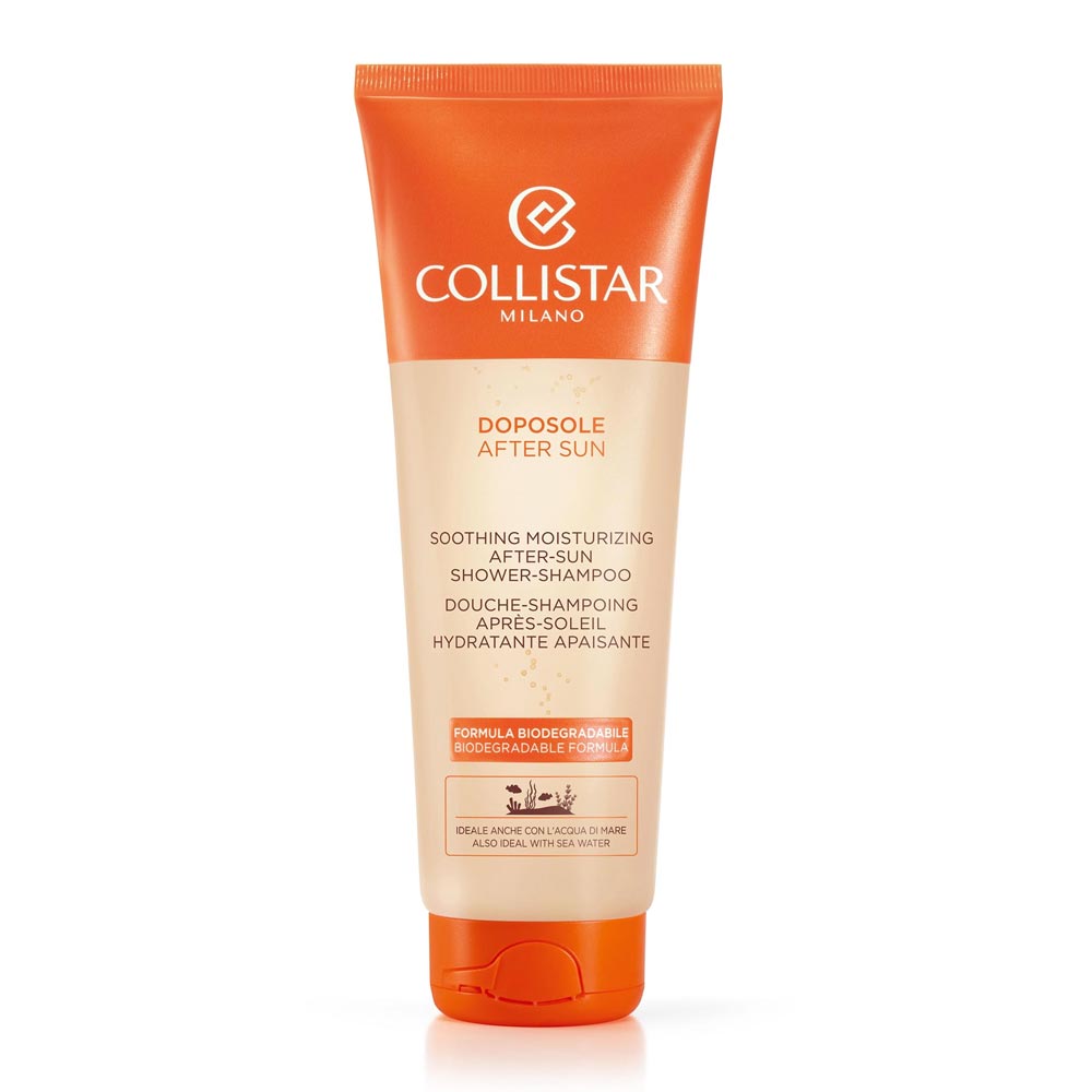 Collistar Doccia Shampoo Doposole Idratante Lenitivo Formula Bio, 250ml