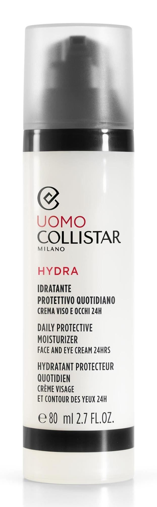 Collistar Uomo Hydra Crema Viso E Occhi Idratante Protettivo Quotidiano 24 Ore 80ml