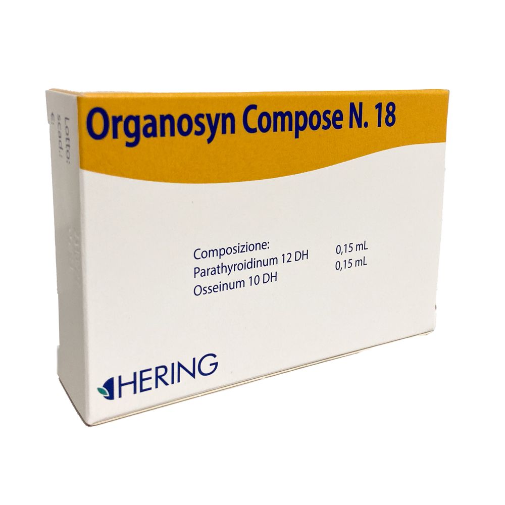 Hering Organosyn 18 Os 15 Fiale da 20 ml — confronto prezzi