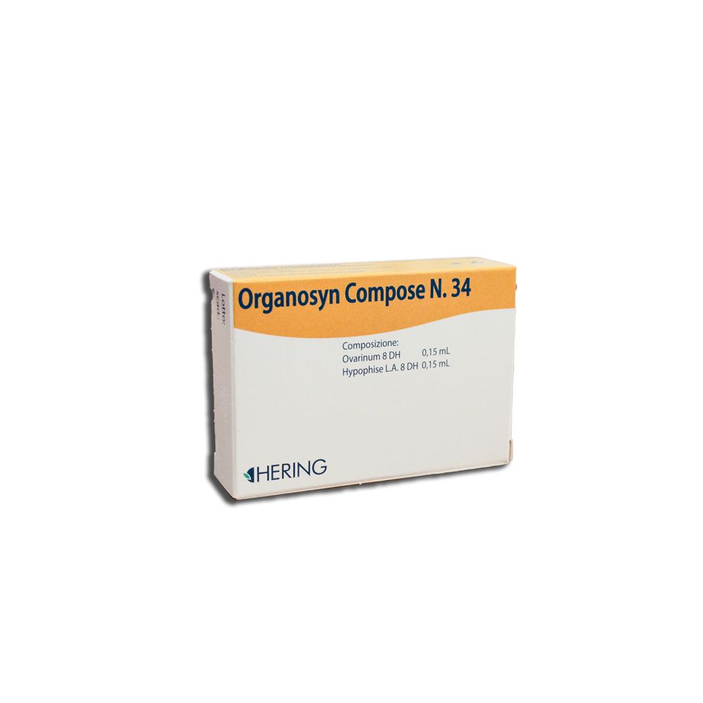 HERING Organosyn Compose 34 15 Fiale 2 Ml 30 ml Fialette/Fiale — confronto prezzi