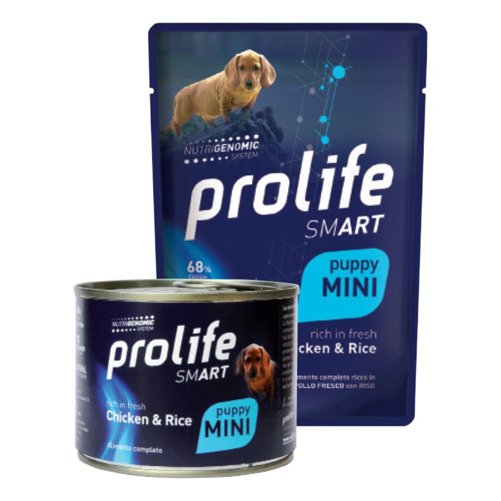 Prolife Cane Smart Puppy Mini Pollo &amp; Riso Busta 100 Gr