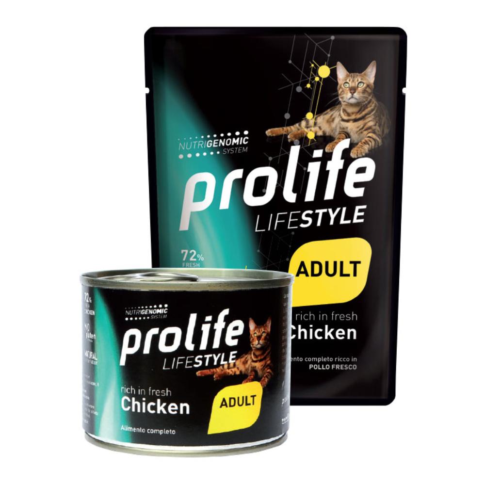 Prolife Gatto Lifestyle Adulto Pollo Busta 85 Gr — confronto prezzi