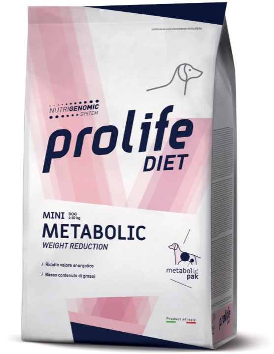PROLIFE CANE DIET METABOLIC MINI 500GR — confronto prezzi