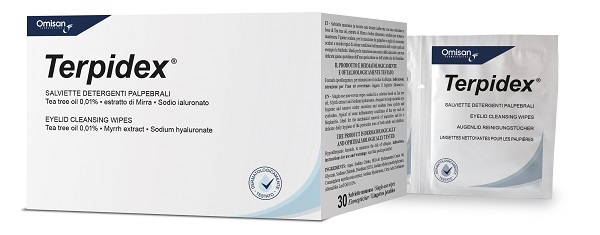 Terpidex salviette detergenti palpebrali 30 bustine