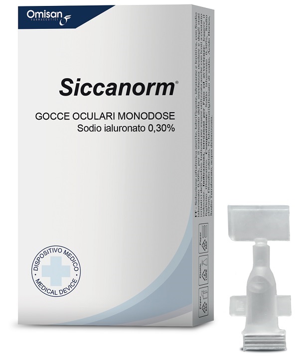 Siccanorm gocce oculari 20 flaconcini monodose 0,33 ml — confronto prezzi