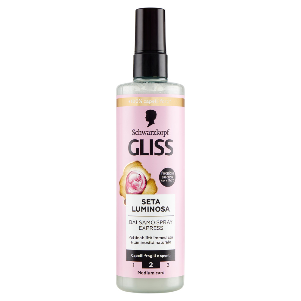 Schwarzkopf gliss spray riparatore express seta luminosa 200 ml