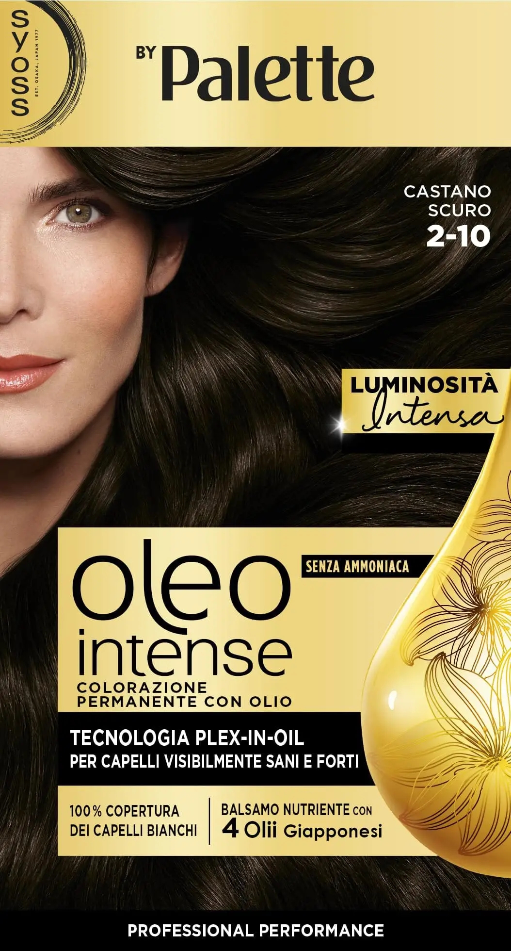 SYOSS BY PALETTE - OLEO INTENSE COLORAZIONE PERMANENTE CASTANO SCURO 2_10