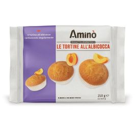 Amino' Le Tortine Albicocca 4 Pezzi Da 52,5 G 4x52,5 g