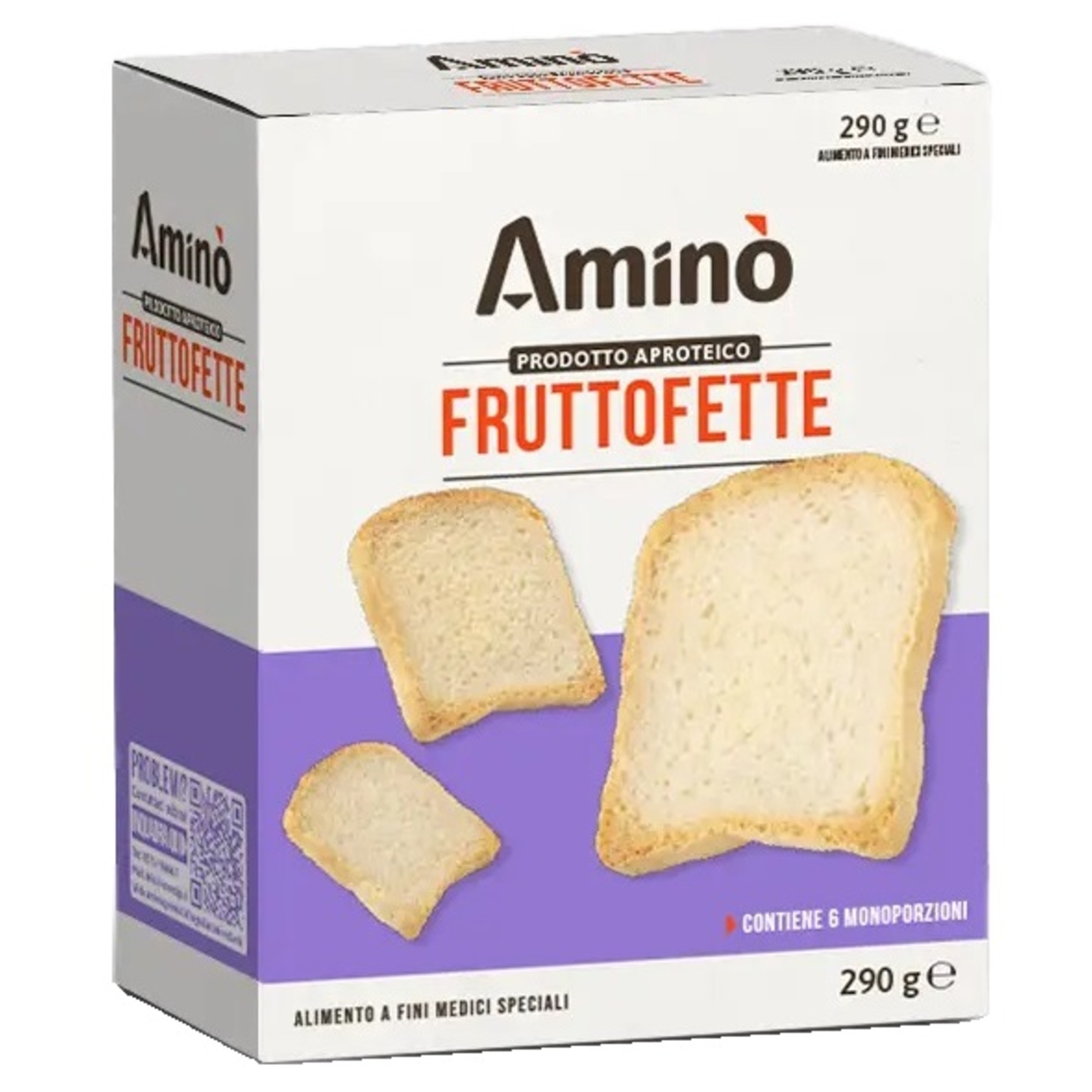 Aminò Fruttofette Prodotto Aproteico 290 Grammi