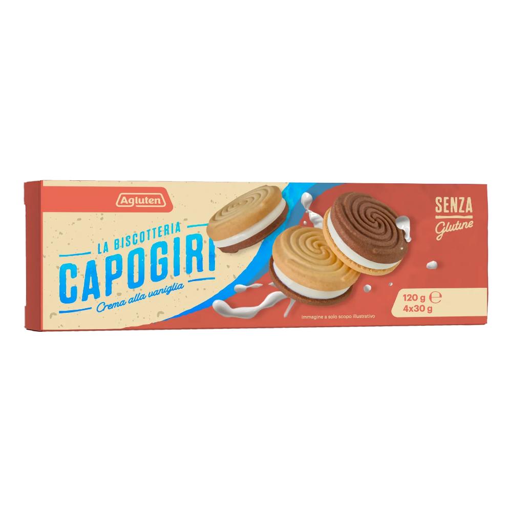 Agluten capogiri crema vaniglia 120 g