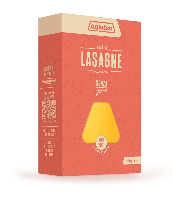 AGLUTEN LASAGNE 250G
